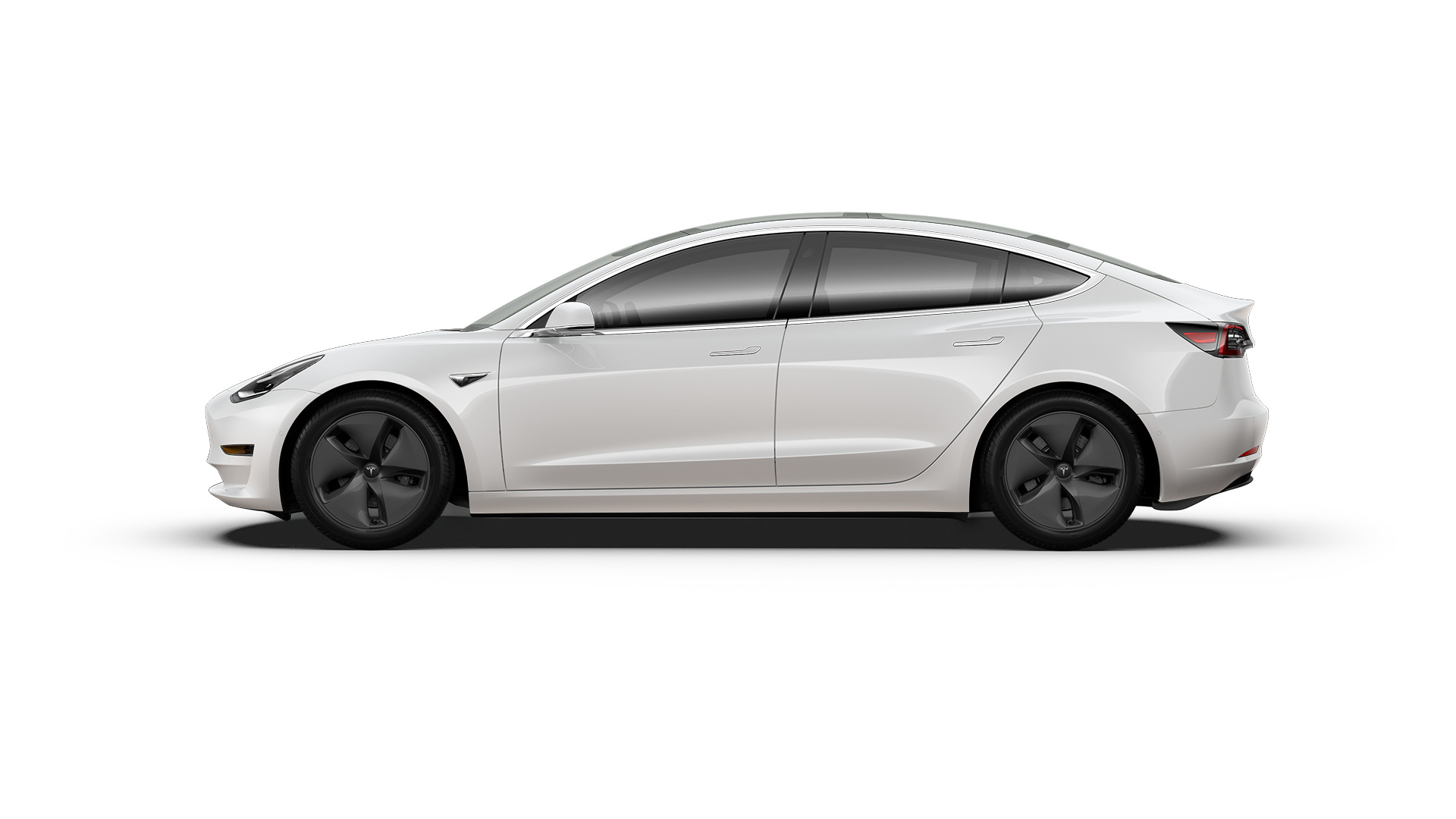 2019 Tesla Model 3 Long Range AWD side profile