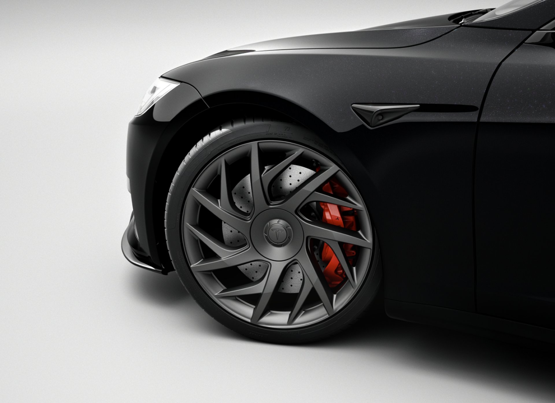 2025 Tesla Model S Plaid side profile