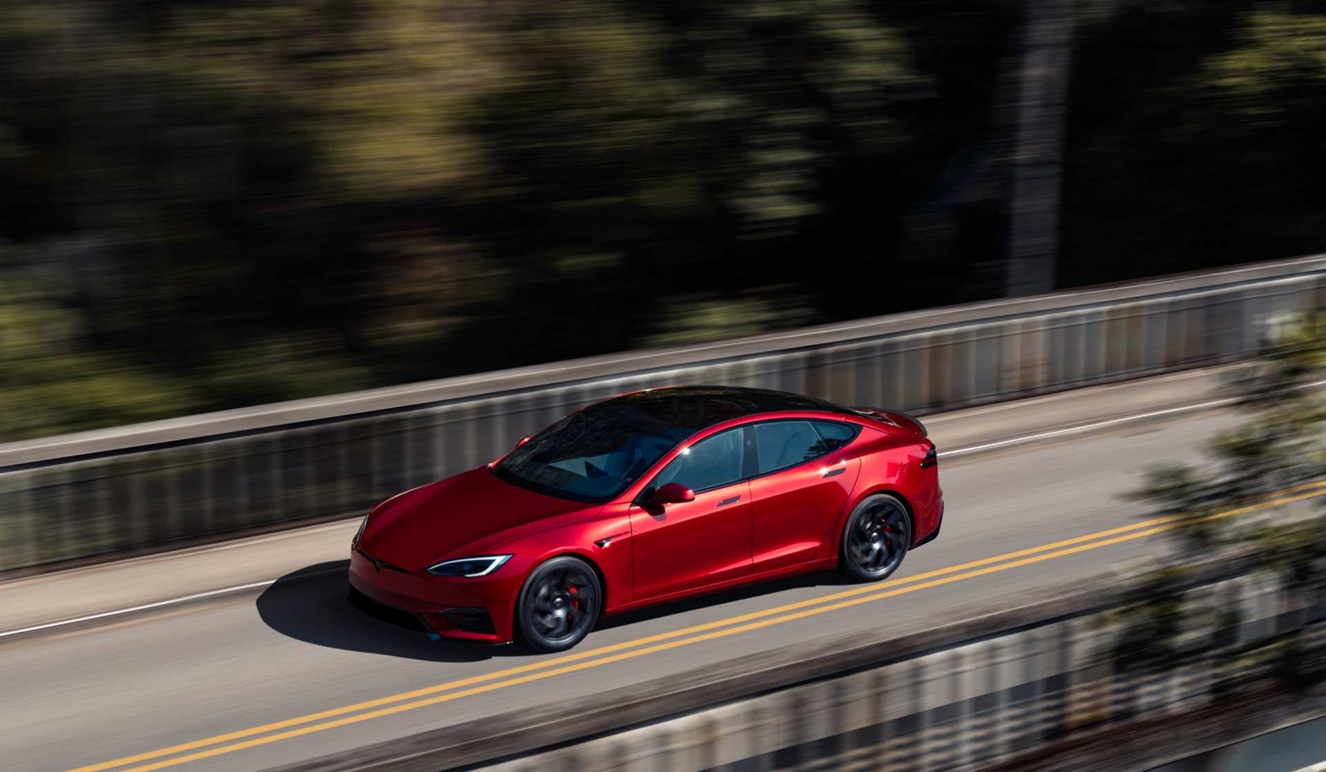 2025 Tesla Model S Plaid in Stealth Grey