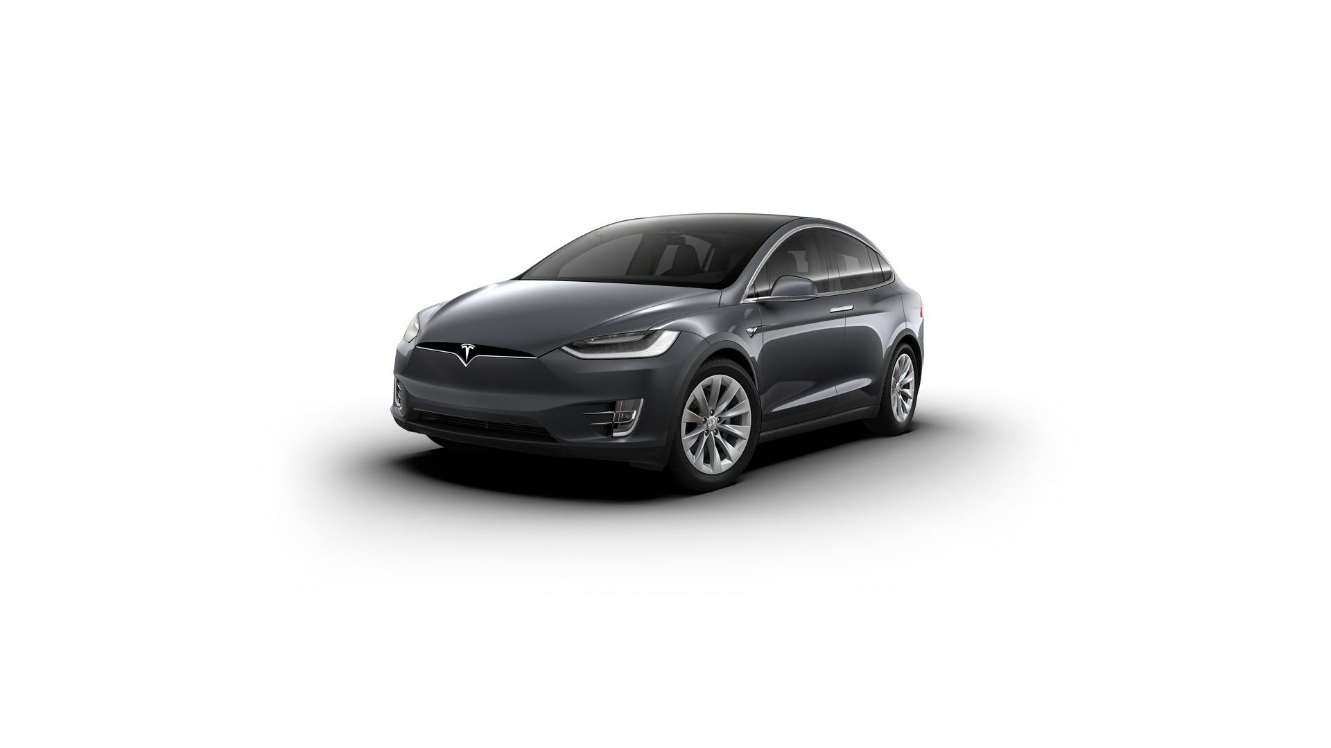 2016 Tesla Model X 60D in studio shot